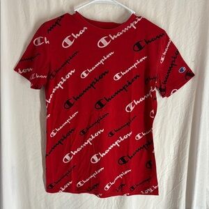 Champion Red Athletic T-Shirt